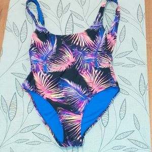Tropical one piece bathing suit!